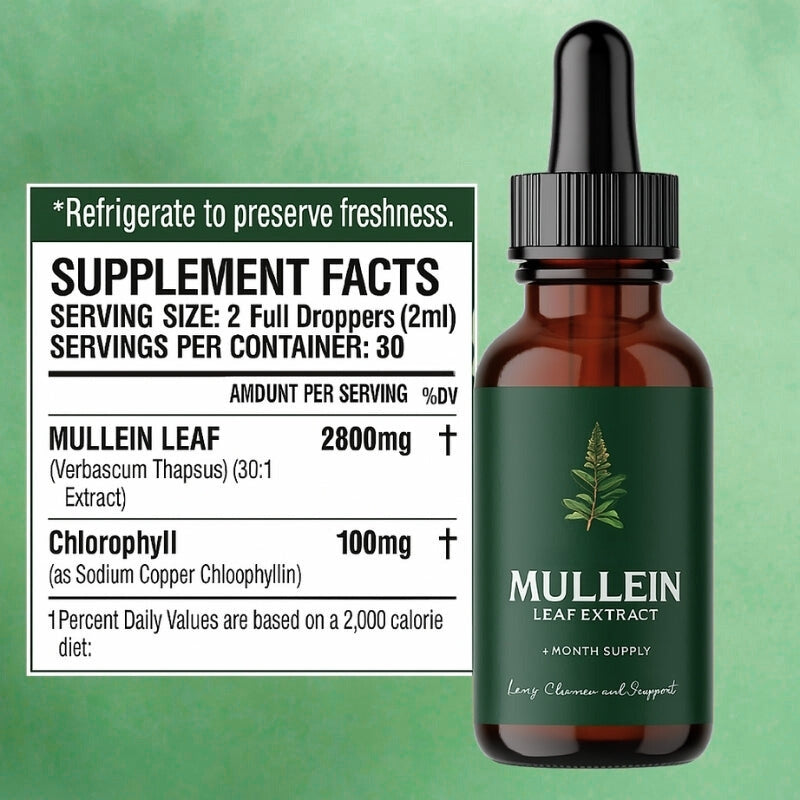 LungLift™ Mullein + Chlorophyll Drops